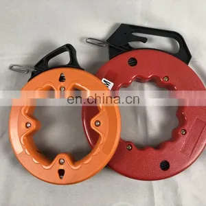 High Quality Electrical Fiberglass Cable Puller Communication Wire Cable Line Wire Puller and Hand Fiberglass /steel Fish Tape thumbnail-3