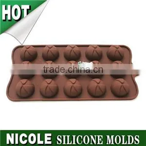 B0175 NICOLE Silicone Ice Sphere Molds thumbnail-1