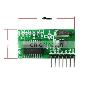 433RF Receiving Module 4-channel High-level Signal Learning Decoding Receiving Circuit Board thumbnail-2