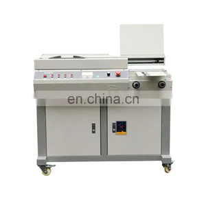 A4 Full Automatic Spine Glue Bookbinding Book Binding Machine thumbnail-2