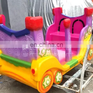 Commercial Funfair Amusement Game Machine Cheap Amusement Park Tourist Track Train Rides for Sale thumbnail-5