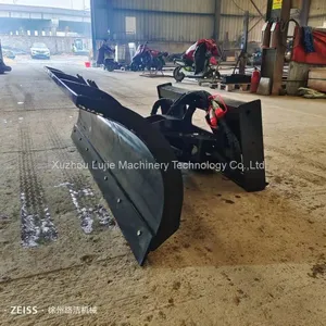 Chinese Skid Loader Snow Plow Attachments for Bobcat Skid Steer thumbnail-3