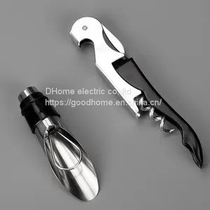 Seahorse Knife Bottle Opener Red Wine Bottle Opener Red Wine Pour Wine Set Two-piece Wine Set（Wechat:13510231336） thumbnail-2