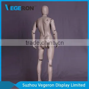 Full Body Fiberglass Flexible Male Mannequin thumbnail-6