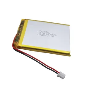 3.7 Lipo 755568 3600Mah Lithium Polymer Battery for Toys Consumer Electronics thumbnail-1