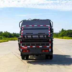 Heavy Duty 15cbm Waste Compactor Garbage Truck Rear Loader Garbage Compressed Truck thumbnail-1