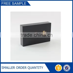 Black Lucite Sign Block Black Perspex Branding Block thumbnail-1