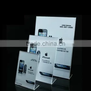 Free Sample A4 Clear Acrylic Sign Holder 8.5 x 11 Quality Choice Most Popular S thumbnail-1