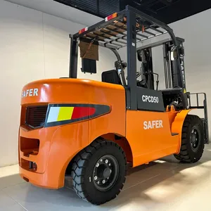 SAFER Stable Fork Lifts 5 Ton 6 Ton 7 Ton Diesel Forklift for Sale thumbnail-3