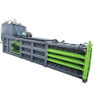 Plastics Hydraulic Baling Press Machine Automatic Horizontal Baler Machine for Waste Paper thumbnail-1