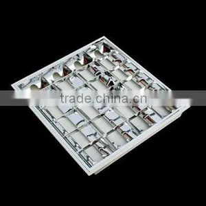 T8 Grille/Louver Fitting 4X20W Base Reflector and Border Reflector thumbnail-1