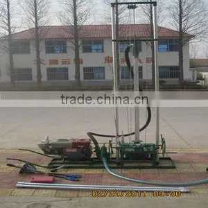 Most Economic Home Using Drilling Rig! HF80 Portable Shallow Water Well Drilling Rig thumbnail-1