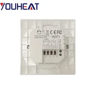 The Latest HY312 Smart Phone Wifi Thermostat Touch Screen Type thumbnail-6