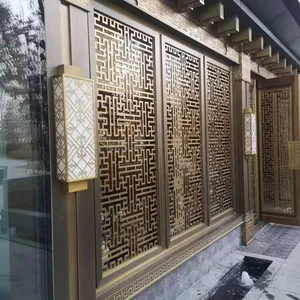 High-end Customized Stainless Steel Screens | Metal Decorative Lattice Grilles, Creating a New Benchmark for Spatial Aesthetics thumbnail-1
