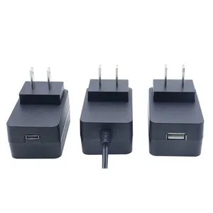 US Plug 5V Power Adapter, ETL,FCC, ROHS Certified, Charger, 1A, 2A, 3A, 4A, 5A, 6A DC Power Cord thumbnail-4