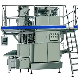CE Certified Automatic Milk Water Brick Carton Filling Packaging Machine Processing Line for Similar Icon Brick Carton Filling thumbnail-6
