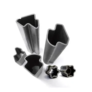 Hexagon Special Shaped Bright Oval Hex Seamless Steel Pipe Triangle Tube thumbnail-4