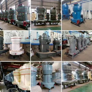 Raymond Grinding Mill Roller Mill Grinder Machine Stone Ore Grinding Milling Machine For Gypsum Quartz Powder Processing thumbnail-2