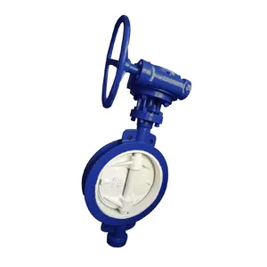 Factory Direct Sales of High-quality Manual Triple Eccentric Ceramic Butterfly Valve thumbnail-2