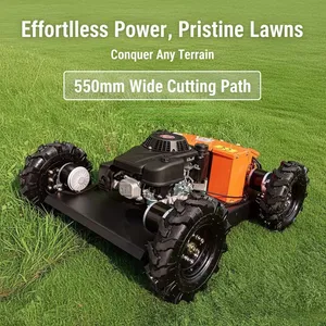 VTW550 Lawn Mowers And Zero Turns Easy Parts Replacement Euro 5/EPA RC Wheel Flail Mower For Highway Medians thumbnail-1