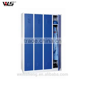 4 Door Clothing Steel Locker/metal Wardrobe Cabinets thumbnail-6