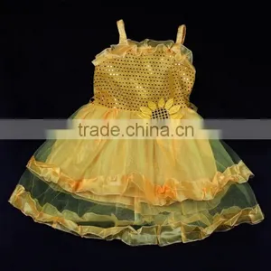 New Design Small Girl Kids Latin Dance Shirt for Cosplay Party thumbnail-4