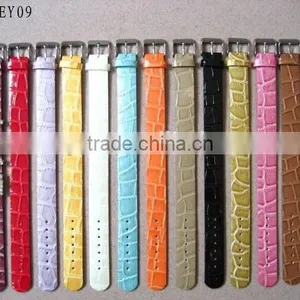 Wholesale Abundant Colors Bamboo Finish PU Leather Wrist Bands Bracelets thumbnail-1