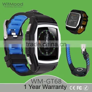 Men's Sports Heart Rate Smart Watch GT68 Smart Clock Reloj Inteligente For Android Phone With GPS SIM Activity Tracker thumbnail-1