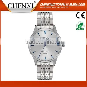 Hot Sell Quartz Brand Names Japan Movement Quartz Day/Date Popular Stainless Steel Watch thumbnail-1