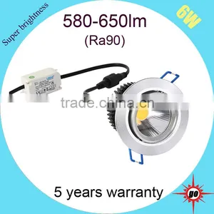 Aluminum Alloy 6w Round Led Light China Supplier thumbnail-3