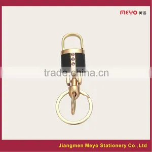 Men's Promotional Gift, Genuine Leather Metal Keychain,key Chains Gift,new Products 2015 thumbnail-1