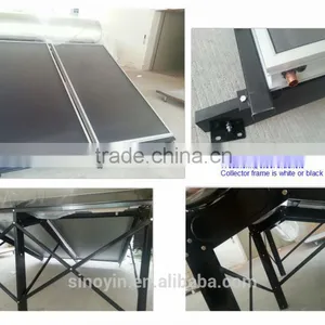 Thermosiphon Solar Water Heater Compact Solar Water Heater With Flat Plate Solar Collector 1500w thumbnail-3