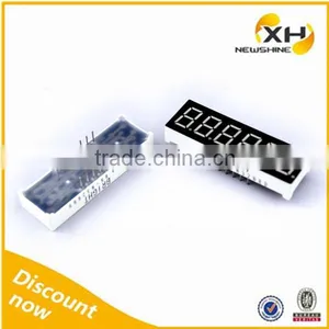 Through Hole XH-5661BRW NEWSHINE FND Red 6Digits 7 Segment LED Display 0.56 Inch 8.8.8.8.8.8. thumbnail-1