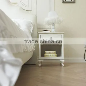 Hot Sale Kids Furniture White Color Princess Design Children Bedroom Furniture Set thumbnail-3