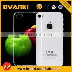 2016 Mobile Phone Gadget Bumper Crystal Clear For i Phone 4s Case Washable Phone Case For IPhone4,TPU Case Ultrathin For IPhone4 thumbnail-1