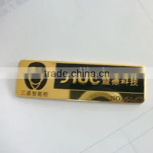 Cheap Custom Plastic Printed Name Tags Clothing Label thumbnail-1