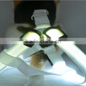 Safety DOG LED Flashing Light LED Dog Chest Strap for Strolling Pet Strap thumbnail-6