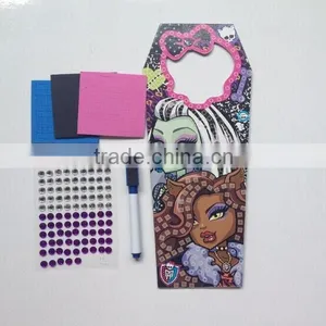 Kids Funny Decorative DIY Mosaic Self Adhensive Tiles and Jewels Door Hanger thumbnail-3