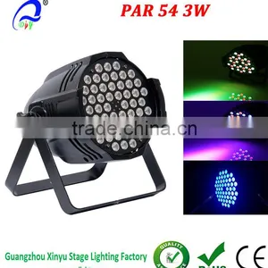 LED Par 54 3W Full Color RGBW Par Light Professional Stage Light Bar Lights Wedding Staining Light Show (6 x 54 Pcs 3W LED) thumbnail-1