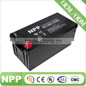 12V230AH Recharge Made in China Battery Accumulators thumbnail-1