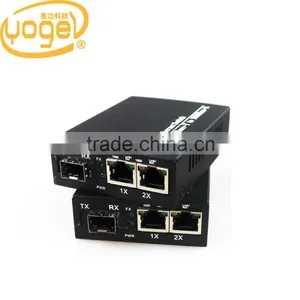 DC TO AC Ethernet BIDI WDM 1310 1550 20 km MGT TRX Transmitter Receiver thumbnail-3