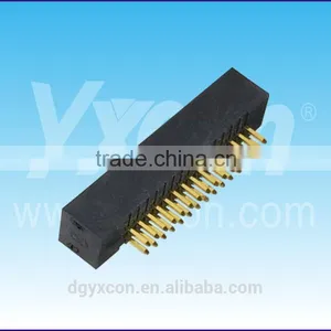 Pitch 1.27mm Height 4.9 Dual Row Straight Box Header Connector thumbnail-3