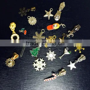 Christmas Tree Decorative Slider Snowflake Zipper Puller thumbnail-1
