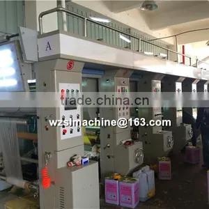High Speed 8 Colors, SCM-D Computerized High Speed Rotogravure Printing Machine thumbnail-1