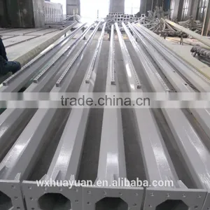 10 Meters Octagonal Road Traffic Signal Cctv Steel Pole Supplier's Choice thumbnail-2