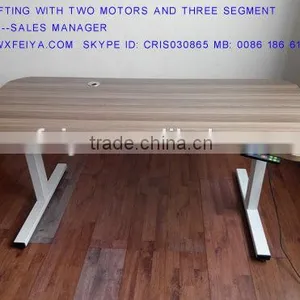 Two Column Leg Lifting Desk thumbnail-6