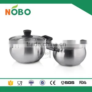 NOBO New Arrival Stainless Steel Stock Pot With Capsule Bottom thumbnail-4