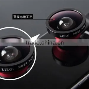 2016 Best Selling !! Universal Clip Fish Eye Lens Wide Angle Macro Mobile Phone Lens For IPhone 6 6s Plus Online Shopping thumbnail-6