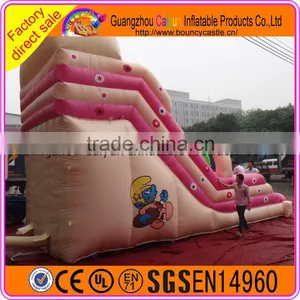 Pink Inflatable Dry Slide Funny Game Hot Sales thumbnail-1