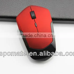 Blue New Design Rubber Surface 2.4G Wireless Mouse for Laptop PC Travelingn Use thumbnail-4